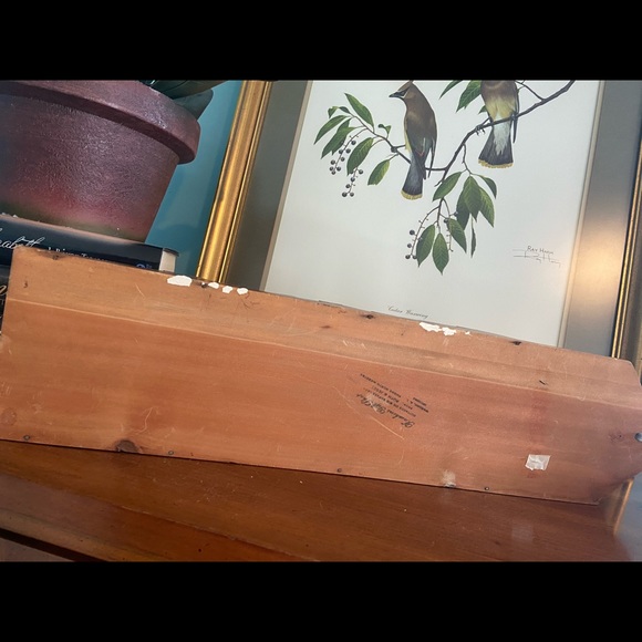 Vintage Enesco rocking chair mail sorter MCM - Picture 4 of 5